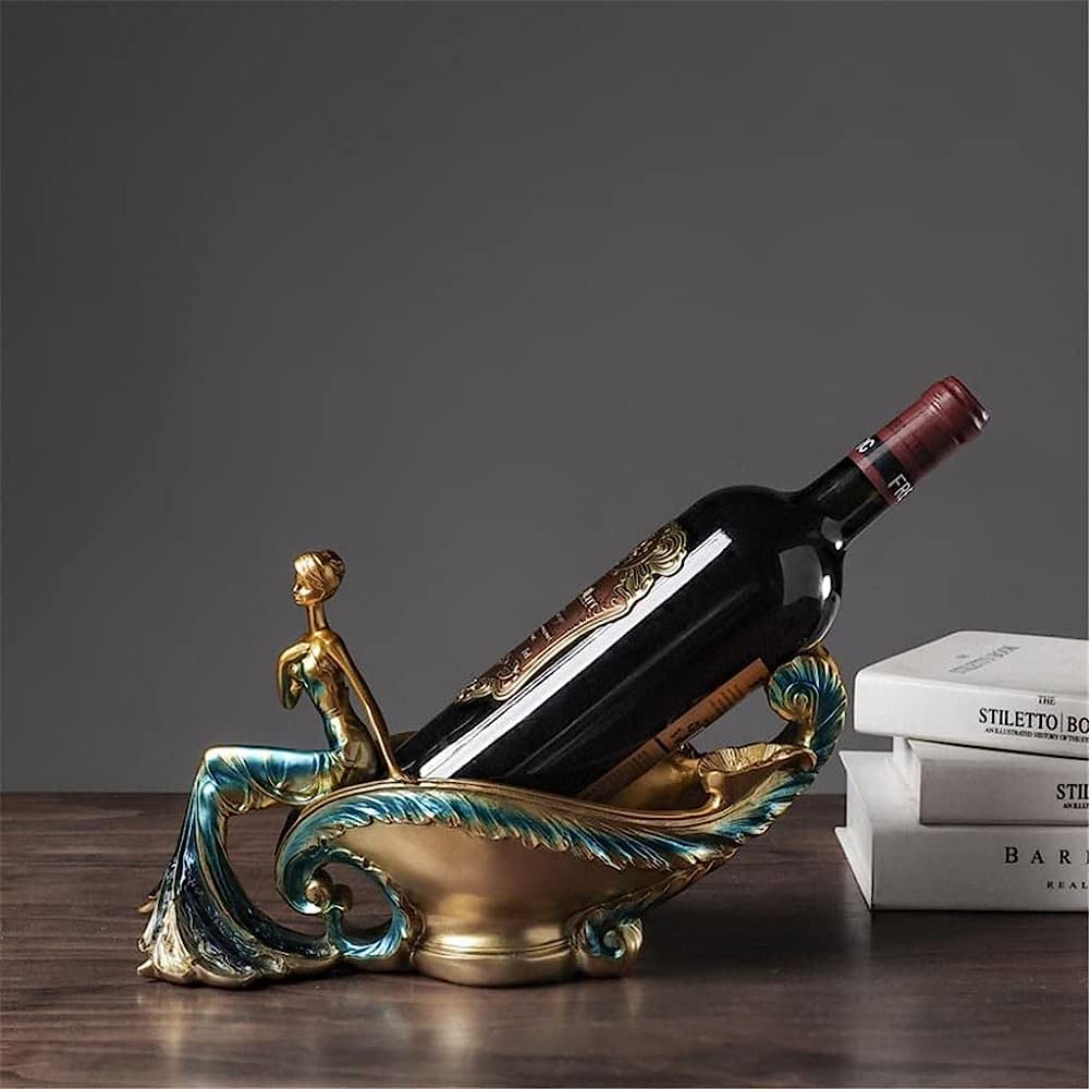 女性の彫刻デザイン ワインラック Amazon｜彫刻ワインボトル女性スラック樹脂彫刻ワインラック